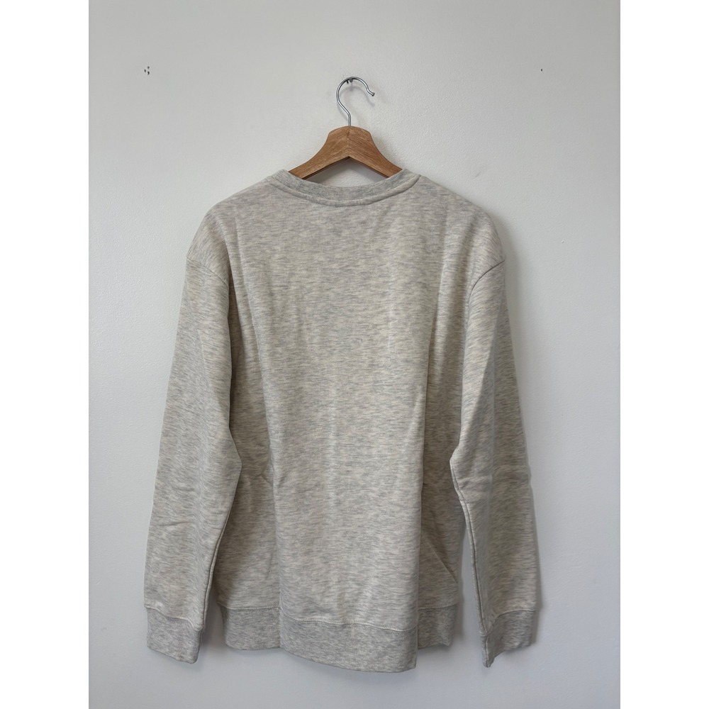 Disney Mickey Mouse Embroidered Crewneck – Heather Grey – Small – NWT - Picture 3 of 3
